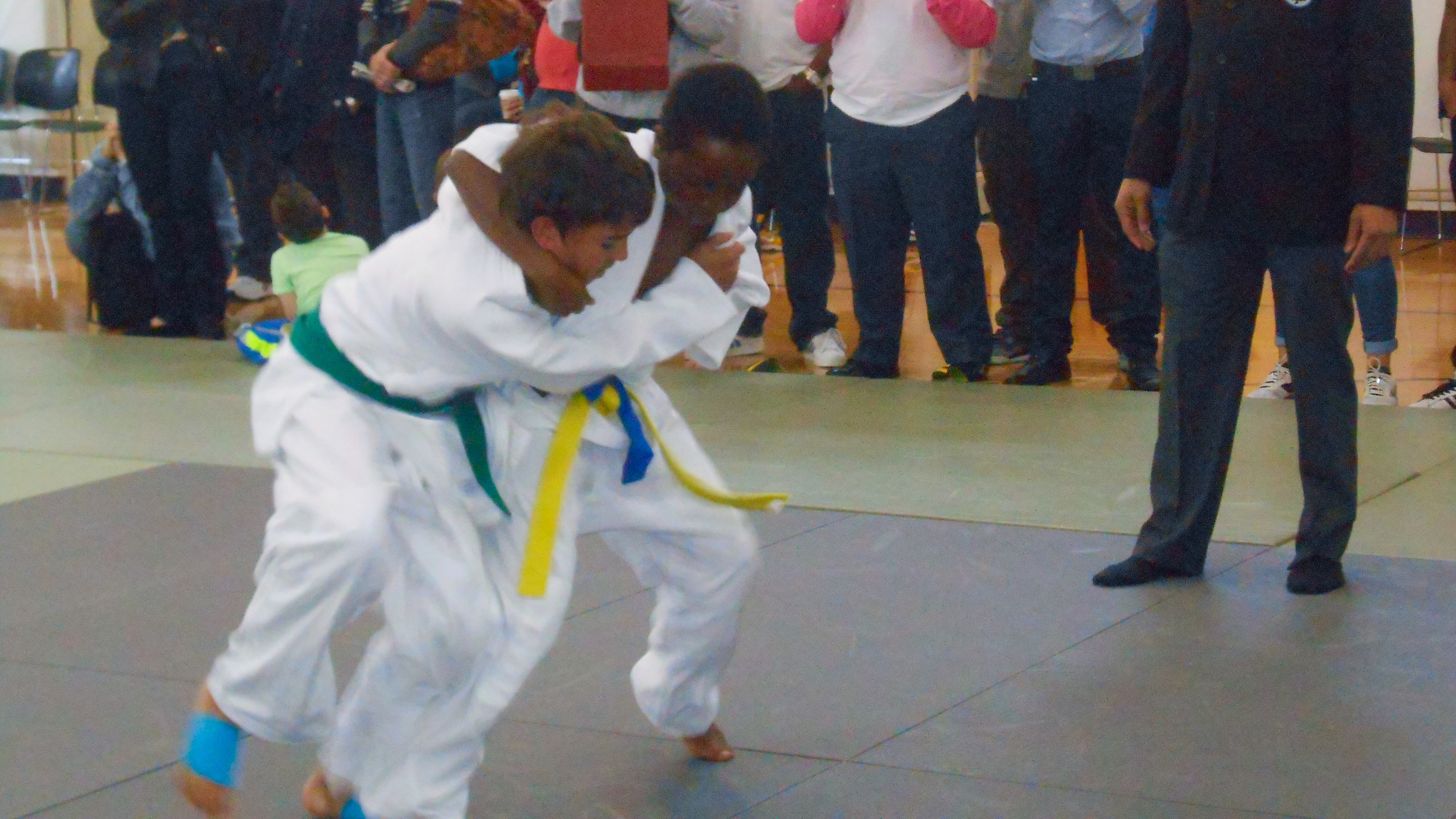 Tournament action shot