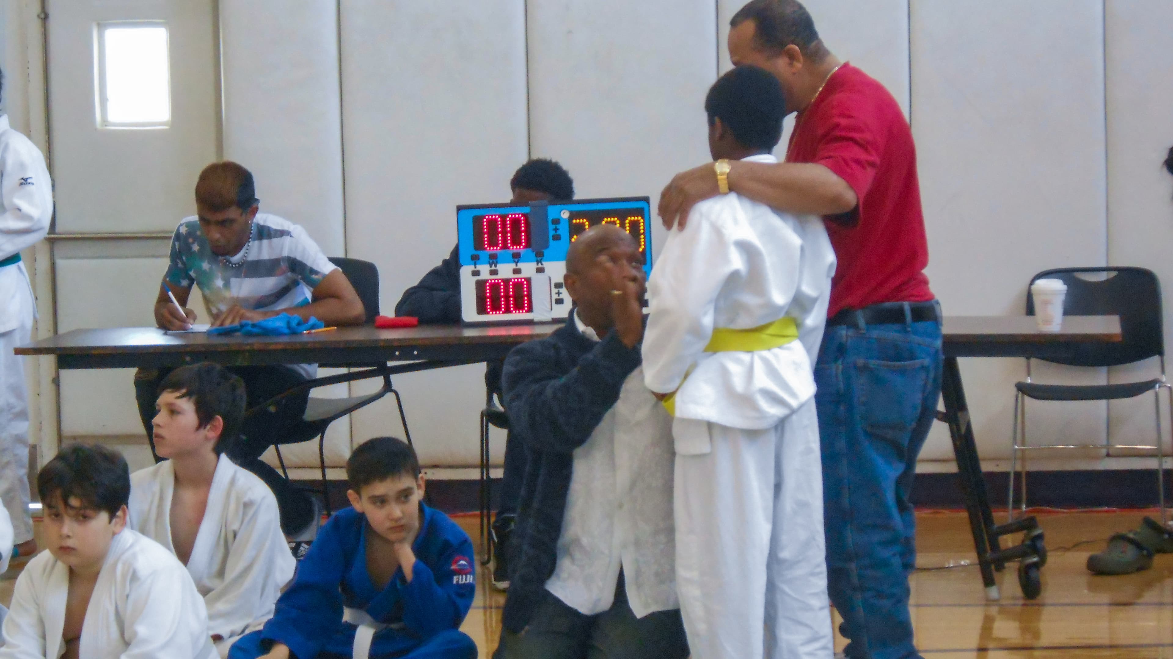 Judo Club competition team